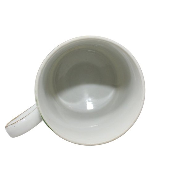 Vintage Royal Crown Pedestal Coffee Tea Mug Cup Songbirds On Flowering Branch - Picture 3 of 3